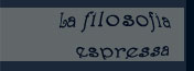 La filosofia espressa